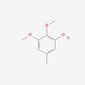molecular formula C9H12O3 B074201 2,3-Dimethoxy-5-methylphenol CAS No. 1128-32-1
