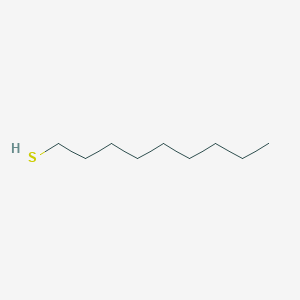 molecular formula C9H20S<br>CH3(CH2)8SH<br>C9H20S B074206 1-Nonanethiol CAS No. 1455-21-6