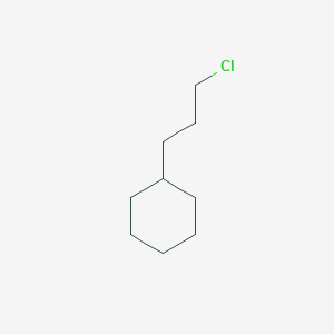 molecular formula C9H17Cl B074214 (3-Chloropropyl)cyclohexane CAS No. 1124-62-5