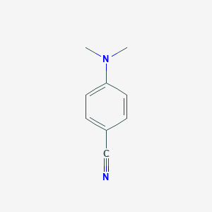 molecular formula C9H10N2 B074231 4-(Dimethylamino)benzonitrile CAS No. 1197-19-9