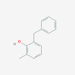 molecular formula C14H14O B074232 2-Benzyl-6-methylphenol CAS No. 1330-62-7