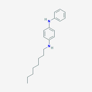 molecular formula C20H28N2 B074234 1,4-Benzenediamine, N-octyl-N'-phenyl- CAS No. 1590-80-3