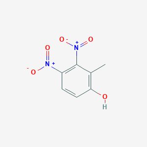 molecular formula C7H6N2O5<br>CH3C6H2OH(NO2)2<br>C7H6N2O5 B074238 Dinitro-o-cresol CAS No. 1335-85-9