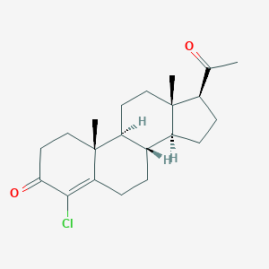 molecular formula C21H29ClO2 B074245 4-Chloroprogesterone CAS No. 1164-81-4