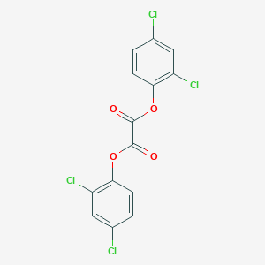 molecular formula C14H6Cl4O4 B074247 Bis(2,4-dichlorophenyl) oxalate CAS No. 1161-08-6