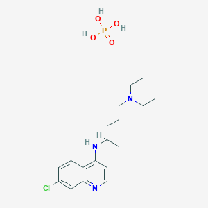 molecular formula C18H29ClN3O4P B074248 Tanakan CAS No. 1446-17-9