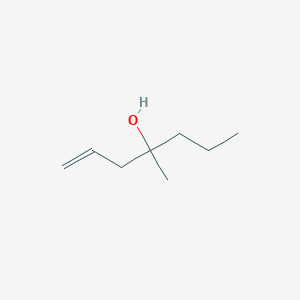 molecular formula C8H16O B074265 4-Methyl-1-hepten-4-ol CAS No. 1186-31-8