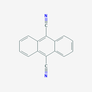 molecular formula C16H8N2 B074266 9,10-Dicyanoanthracene CAS No. 1217-45-4