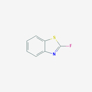 molecular formula C7H4FNS B074270 2-Fluorobenzothiazole CAS No. 1123-98-4