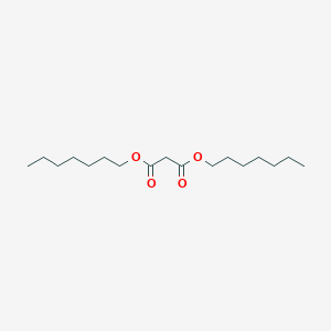 molecular formula C17H32O4 B074277 Diheptyl Propanedioate CAS No. 1117-18-6