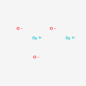 molecular formula Dy2O3 B074326 Dysprosium oxide CAS No. 1308-87-8