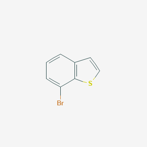 molecular formula C8H5BrS B074336 7-Bromobenzo[b]thiophene CAS No. 1423-61-6