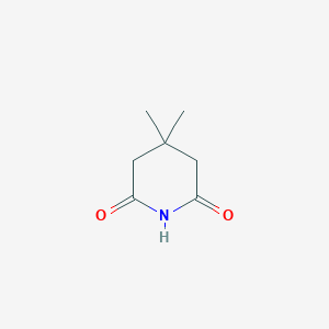 molecular formula C7H11NO2 B074337 3,3-Dimethylglutarimide CAS No. 1123-40-6