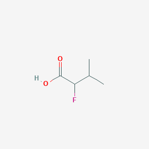 molecular formula C5H9FO2 B074350 2-氟-3-甲基丁酸 CAS No. 1578-62-7