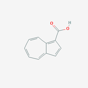 molecular formula C11H8O2 B074355 azulene-1-carboxylic acid CAS No. 1201-25-8
