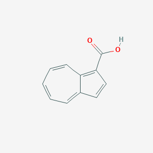 molecular formula C11H8O2 B074355 Azulenecarboxylic acid CAS No. 1201-25-8