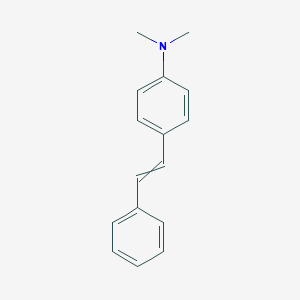 molecular formula C16H17N B074358 4-(Dimethylamino)stilbene CAS No. 1145-73-9