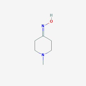 molecular formula C6H12N2O B074362 1-甲基哌啶-4-酮肟 CAS No. 1515-27-1