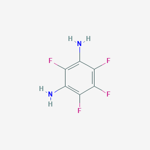 molecular formula C6H4F4N2 B074364 Tetrafluoro-m-phenylenediamine CAS No. 1198-63-6
