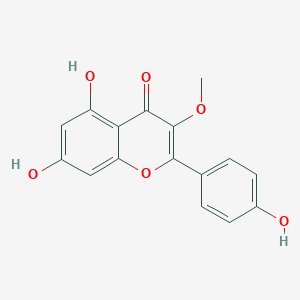 molecular formula C16H12O6 B074368 异山奈酚 CAS No. 1592-70-7