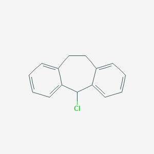 molecular formula C15H13Cl B074373 5-氯-10,11-二氢-5H-二苯并[a,d]环庚烯 CAS No. 1210-33-9