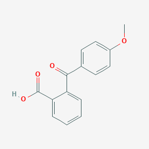 molecular formula C15H12O4 B074374 2-(4-甲氧基苯甲酰)苯甲酸 CAS No. 1151-15-1