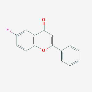 molecular formula C15H9FO2 B074384 6-Fluoroflavone CAS No. 1218-82-2