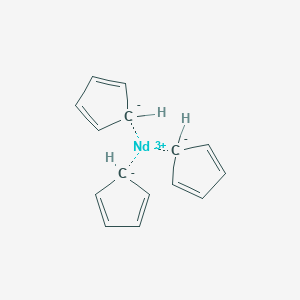 molecular formula C15H15Nd B074385 tris(cyclopenta-1,3-diene);neodymium(3+) CAS No. 1273-98-9