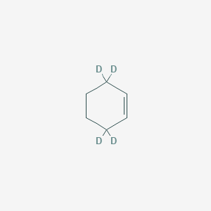 molecular formula C6H10 B074388 Cyclohexene-3,3,6,6-d4 CAS No. 1521-56-8
