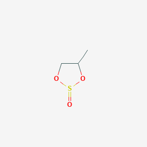 molecular formula C3H6O3S B074400 Propylene sulfite CAS No. 1469-73-4