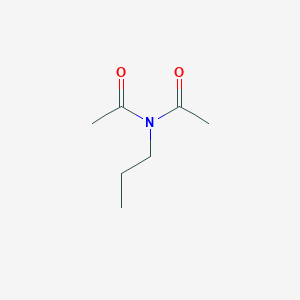 molecular formula C7H13NO2 B074403 N-Acetyl-N-propylacetamide CAS No. 1563-84-4