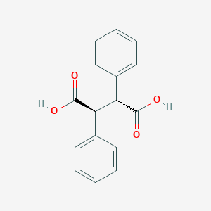 molecular formula C16H14O4 B074405 meso-2,3-Diphenylsuccinic acid CAS No. 1225-13-4