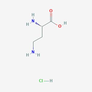 molecular formula C4H11ClN2O2 B074406 (s)-2,4-二氨基丁酸盐酸盐 CAS No. 1482-98-0