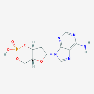 molecular formula C10H12N5O5P B074407 3',5'-Cyclic dAMP CAS No. 1157-33-1