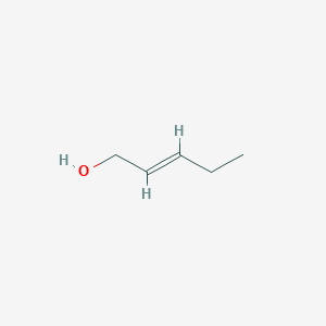 molecular formula C5H10O B074409 (Z)-2-Penten-1-ol CAS No. 1576-96-1