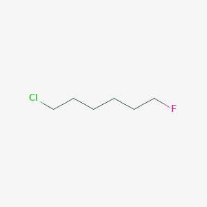 molecular formula C6H12ClF B074411 1-Chloro-6-fluorohexane CAS No. 1550-09-0