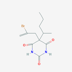 molecular formula C12H17BrN2O3 B074413 Sigmodal CAS No. 1216-40-6