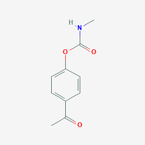 molecular formula C10H11NO3 B074420 4-Acetylphenyl methylcarbamate CAS No. 1135-43-9