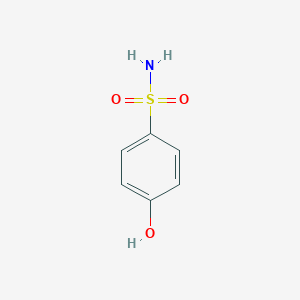 molecular formula C6H7NO3S B074421 4-羟基苯磺酰胺 CAS No. 1576-43-8