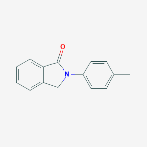 molecular formula C15H13NO B074426 2-(P-Tolyl)isoindolin-1-one CAS No. 4778-84-1