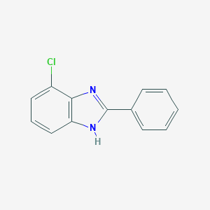 molecular formula C13H9ClN2 B074429 4-chloro-2-phenyl-1H-benzimidazole CAS No. 71635-98-8