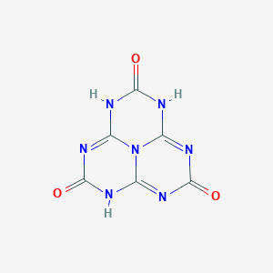 molecular formula C6H3N7O3 B074437 1,3,4,6,7,9,9b-Heptaazaphenalene-2,5,8(1H,3H,6H)-trione CAS No. 1502-46-1