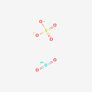 molecular formula UO2SO4<br>O6SU B074439 Uranyl sulfate CAS No. 1314-64-3