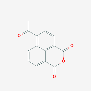 molecular formula C14H8O4 B074444 4-Acetyl-1,8-naphthalic anhydride CAS No. 1146-72-1