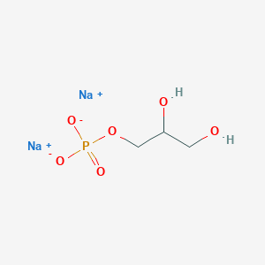 molecular formula C3H7Na2O6P B074446 Sodium glycerophosphate CAS No. 1300-25-0