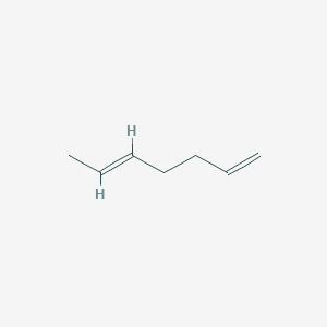 molecular formula C7H12 B074454 1,5-Heptadiene CAS No. 1541-23-7