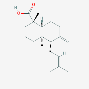 molecular formula C20H30O2 B074459 Communic acid, (E)- CAS No. 1231-35-2