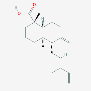 molecular formula C20H30O2 B074459 trans-Communic acid CAS No. 1231-35-2