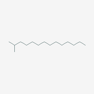 molecular formula C15H32 B074470 2-Methyltetradecane CAS No. 1560-95-8