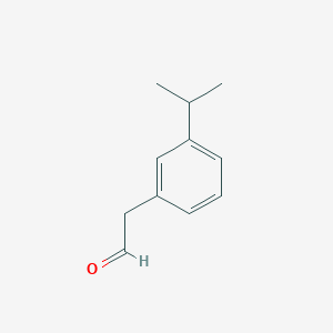 molecular formula C11H14O B074475 ar-Isopropylphenylacetaldehyde CAS No. 1335-44-0